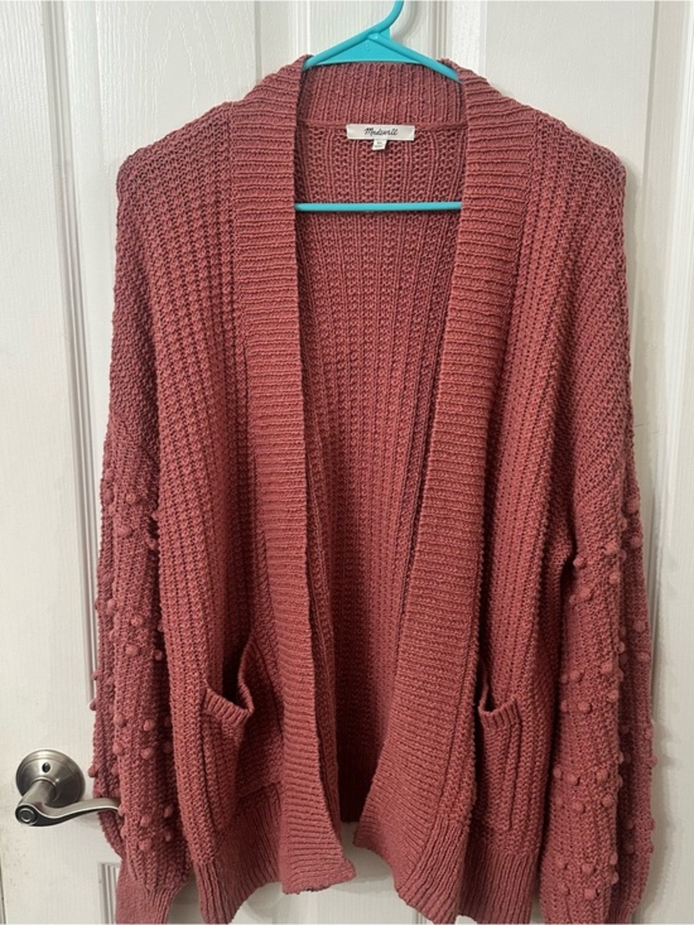 Madewell "Bobble Cardigan" sweater, XS